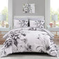 Floral Comforter Set 7 Pcs