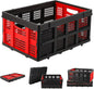 Heavy-Duty Collapsible Plastic Crate