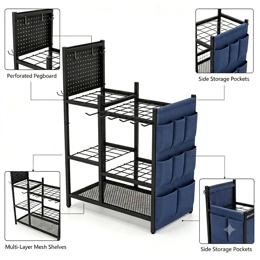 Garden Tool Storage Organizer