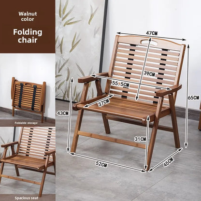 Folding Backrest Chair