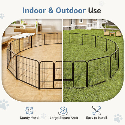Dog Playpen Metal