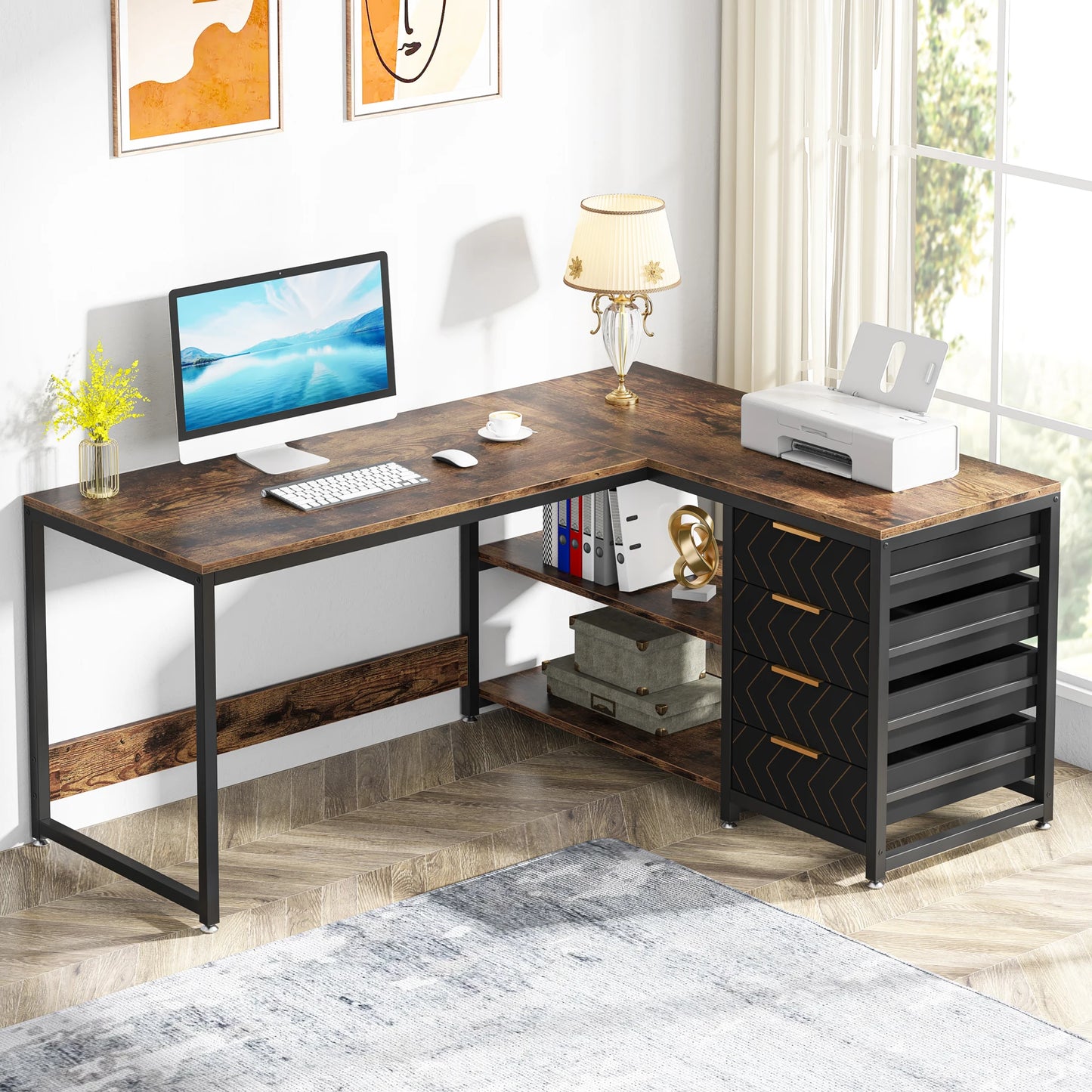 Tribesigns L Shaped Desk