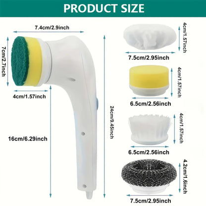 Rechargeable Cordless Power Cleaning Brush