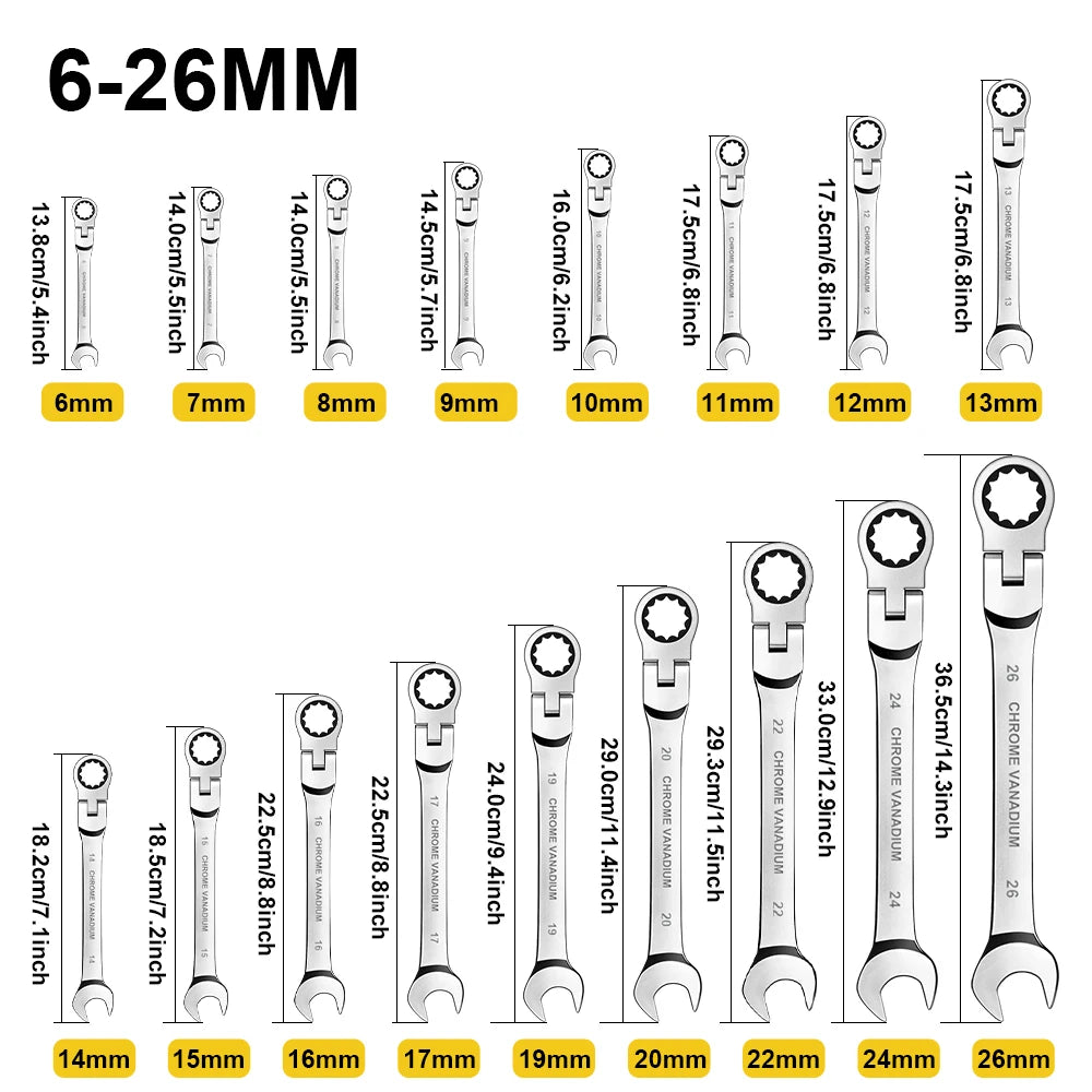 Ratchet Wrench Set
