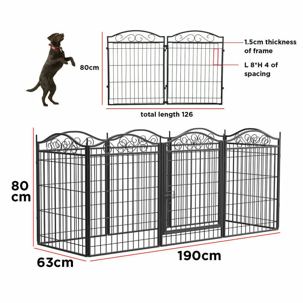 Heavy Duty Metal Dog Playpen