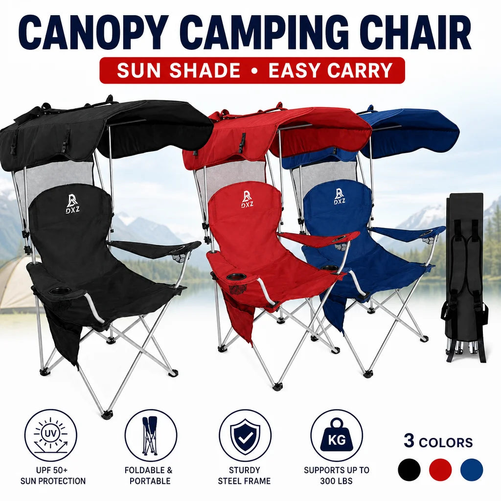 Canopy Folding Camping Chair