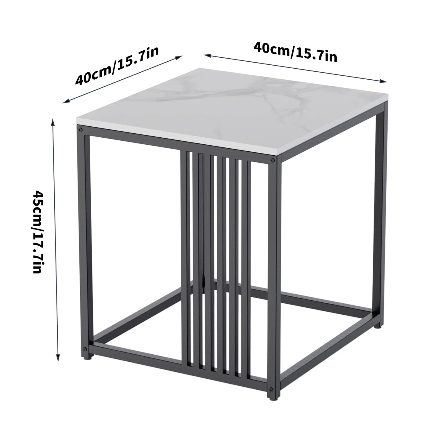 Side Table White