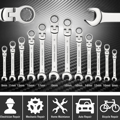 Durable Ratchet Wrench Set