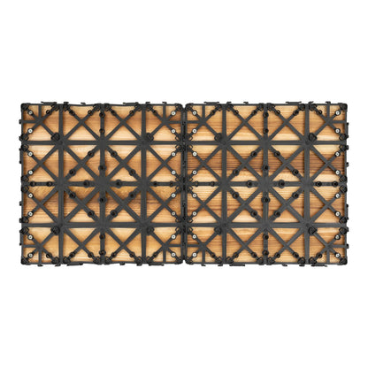 Hardwood Interlocking  Tiles