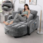 Chaise Lounge Chair Indoor with Ottoman