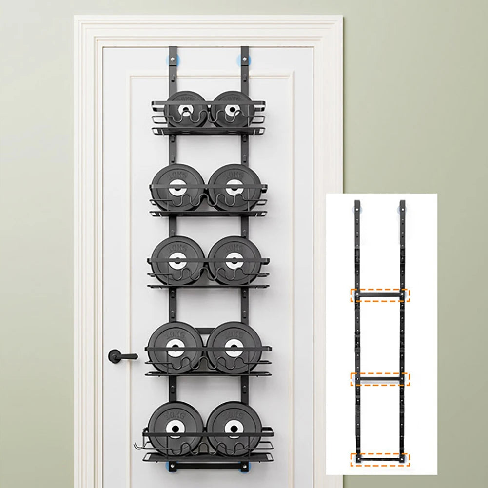 Over the Door Pantry Organizer Multi-Layer Storage