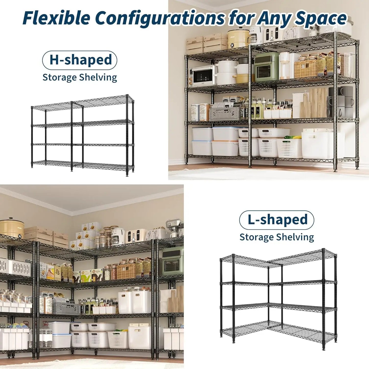 Heavy Duty Metal Shelving