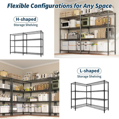 Heavy Duty Metal Shelving