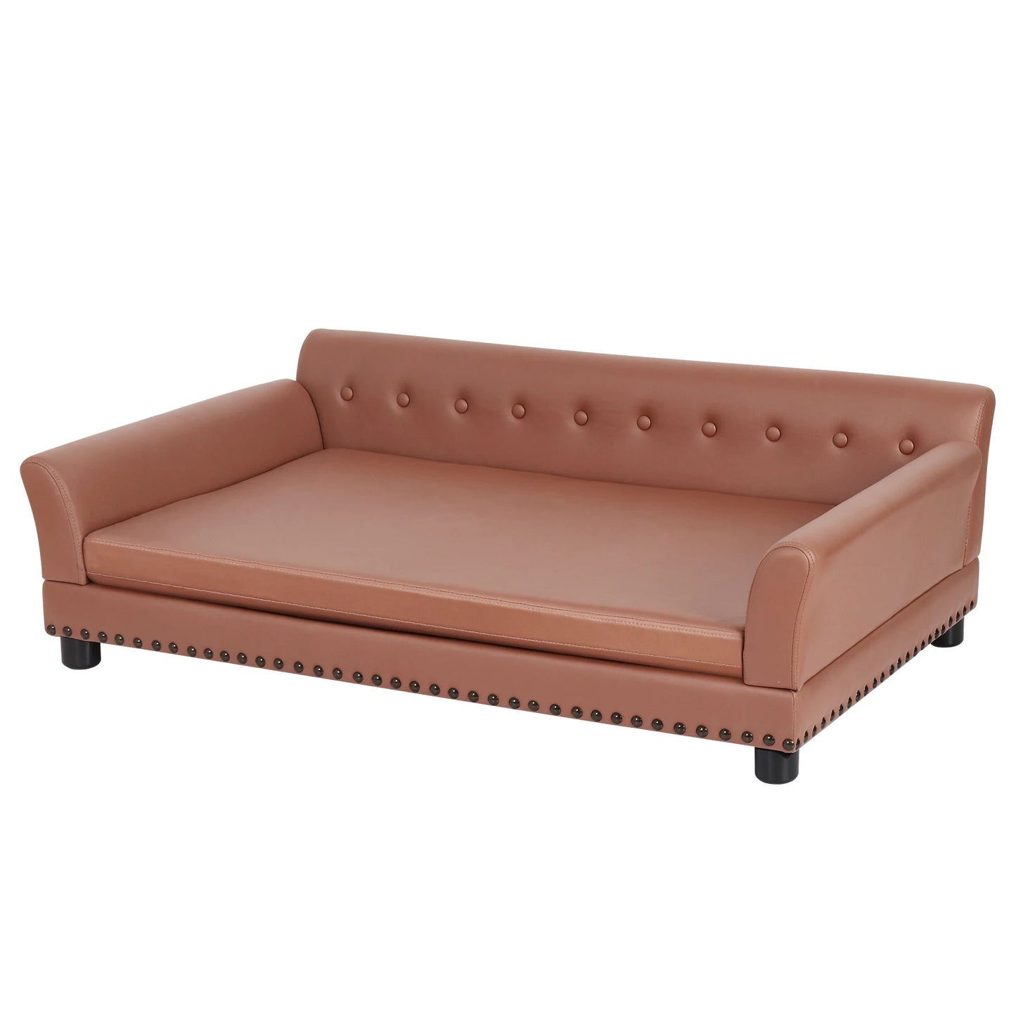 Pet Sofa Bed: Waterproof with Removable Cushion