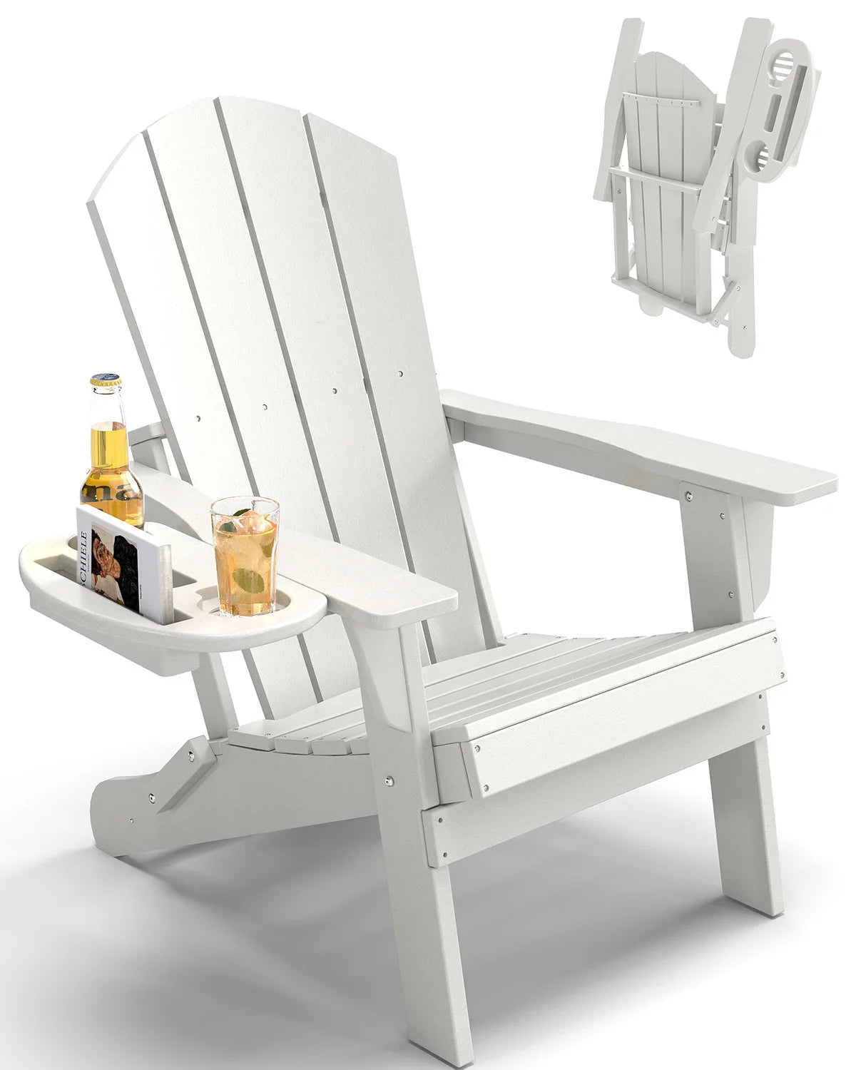 Folding Adirondack Chair Weather Resistant