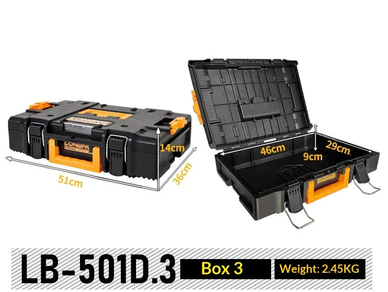 Stackable Heavy Duty Lockable Toolbox