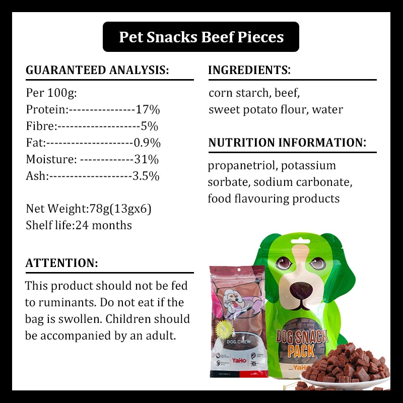 Dog Snacks Beef For Training Rewards