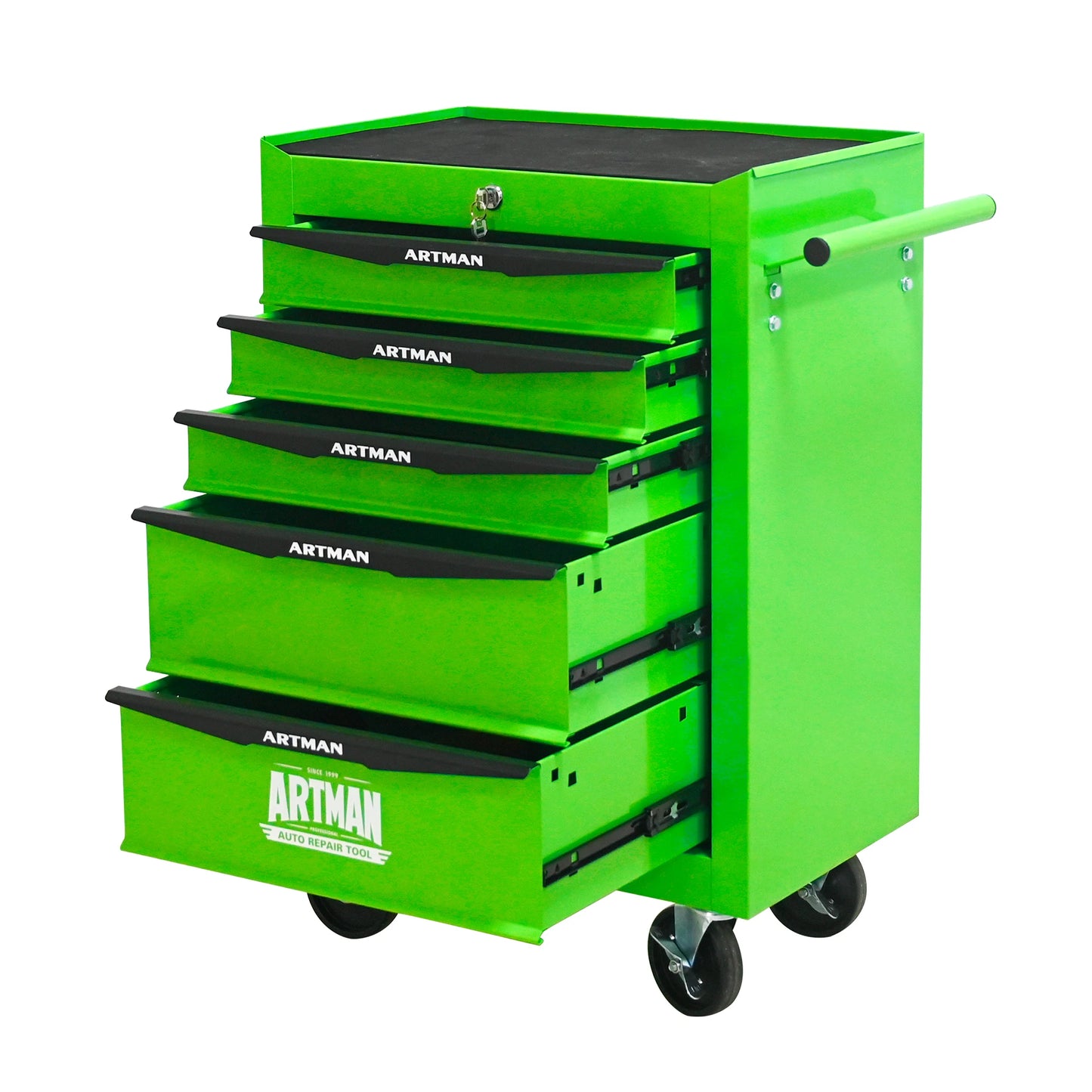 Rolling Metal Tool Chest with 7 Drawers