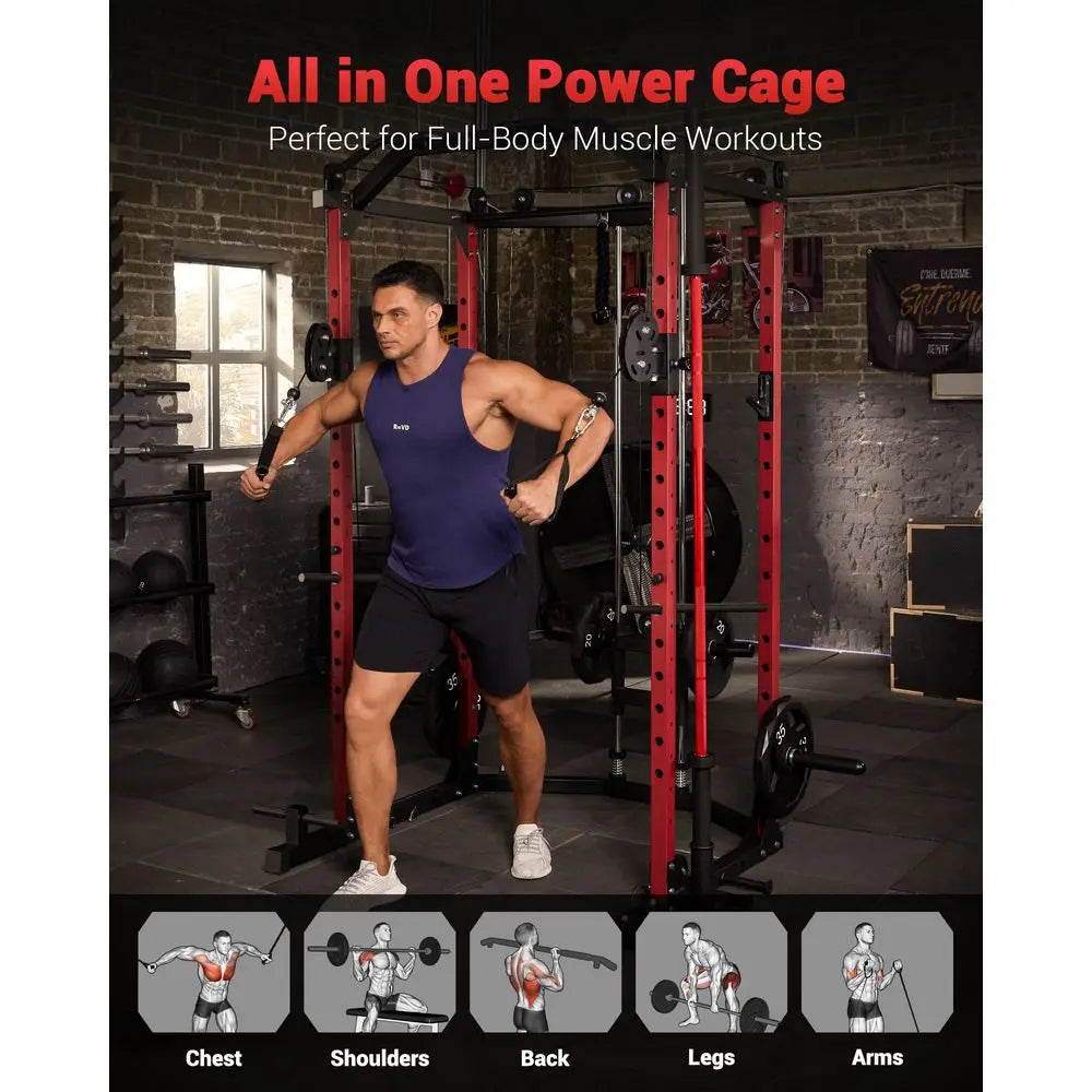MultiFunctional Power Rack