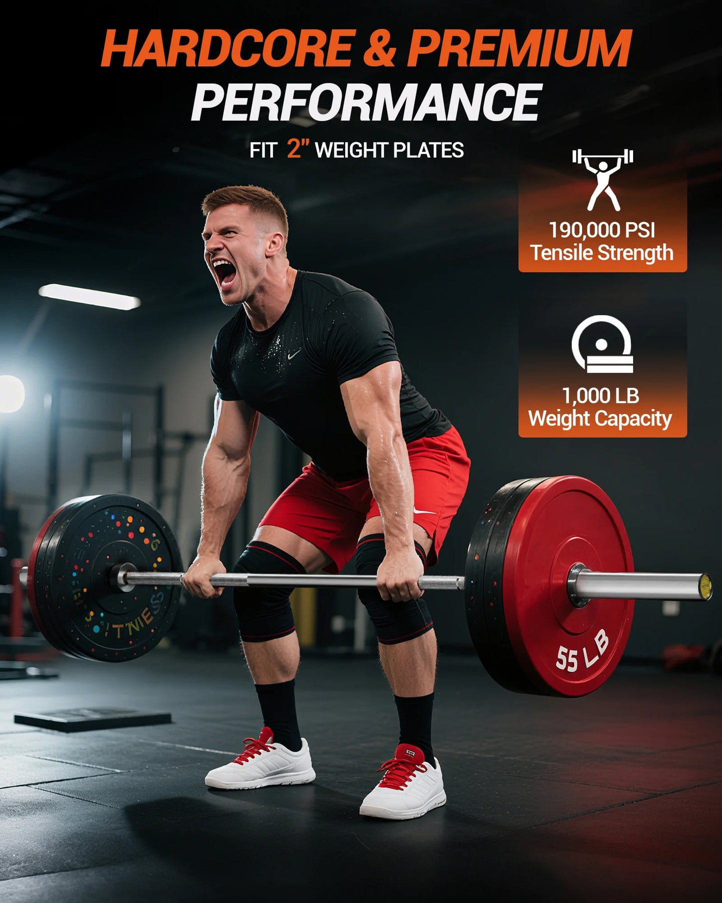 7Ft Barbell Bar