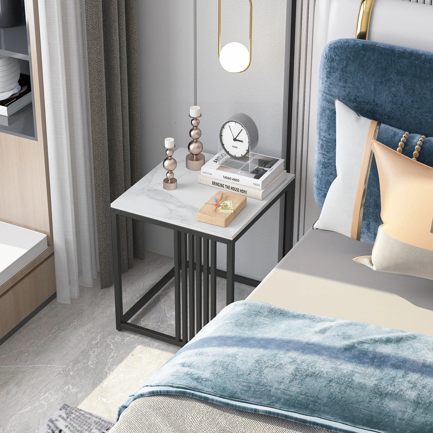 Side Table White