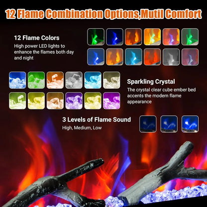 50 inch Electric Fireplace Heater