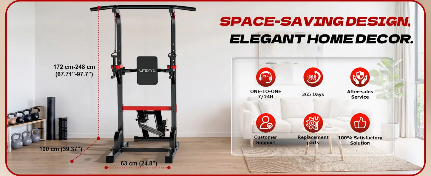 Power Tower Pull Up Bar