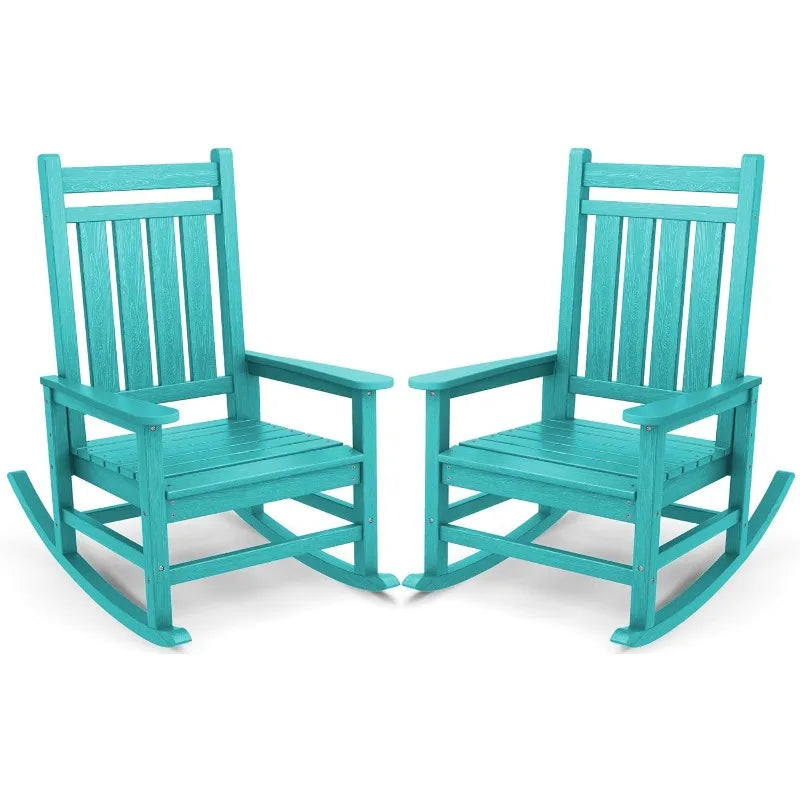 All Weather Porch Rockers for Lawn or Garden