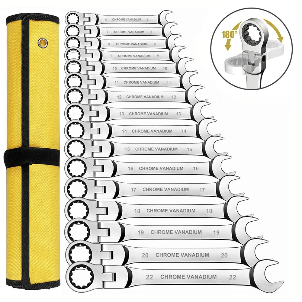 Durable Ratchet Wrench Set