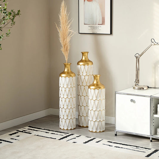 Floor Metal Vase