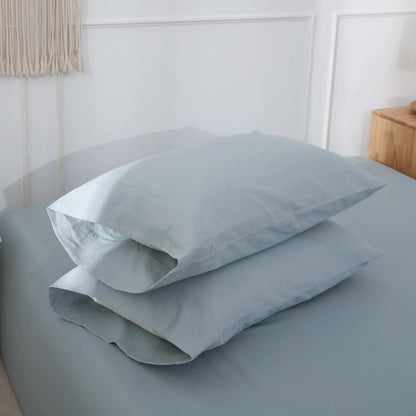 Linen Cotton Pillow Cases 2PCS Comfortable