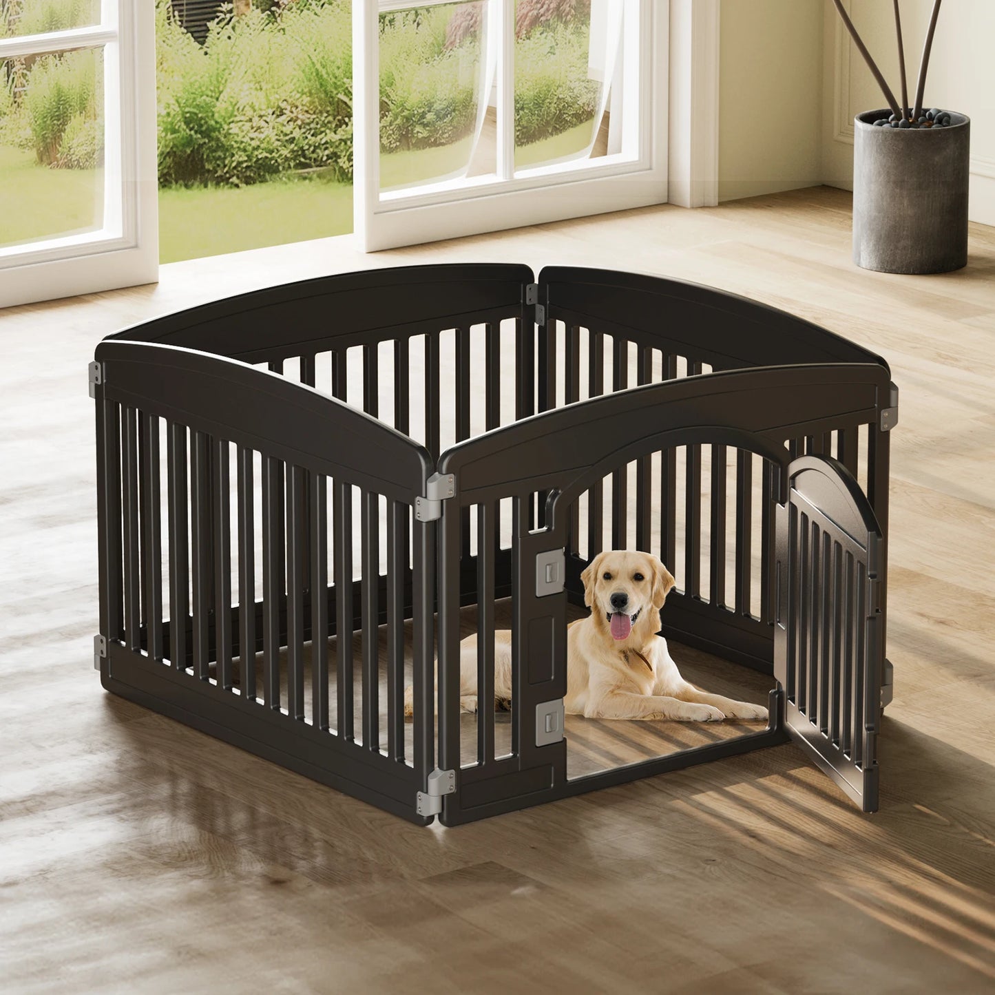 Playpen Expandable Durable Folding Portable Puppy Playpen