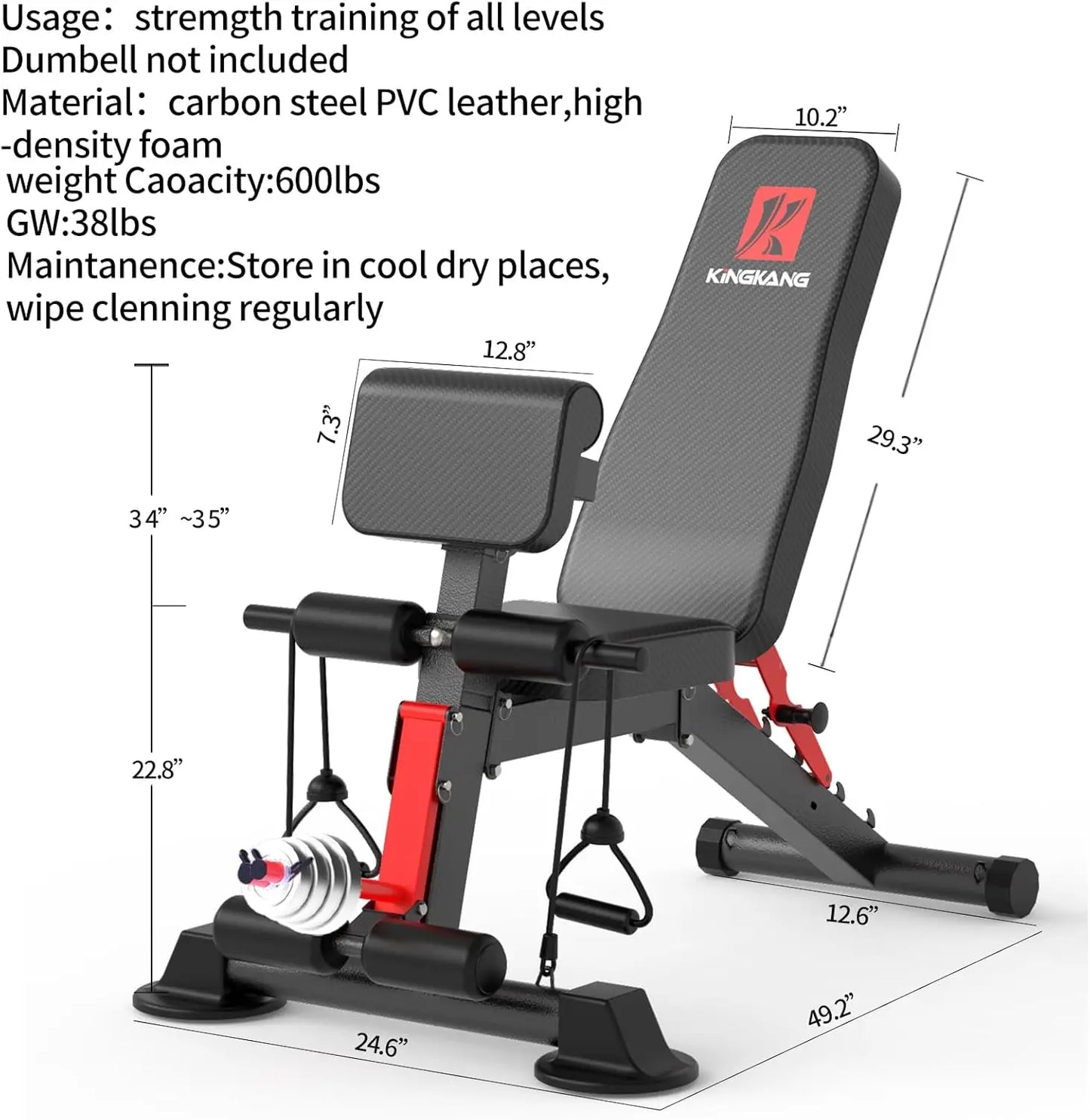 Dumbbell Bench Weight