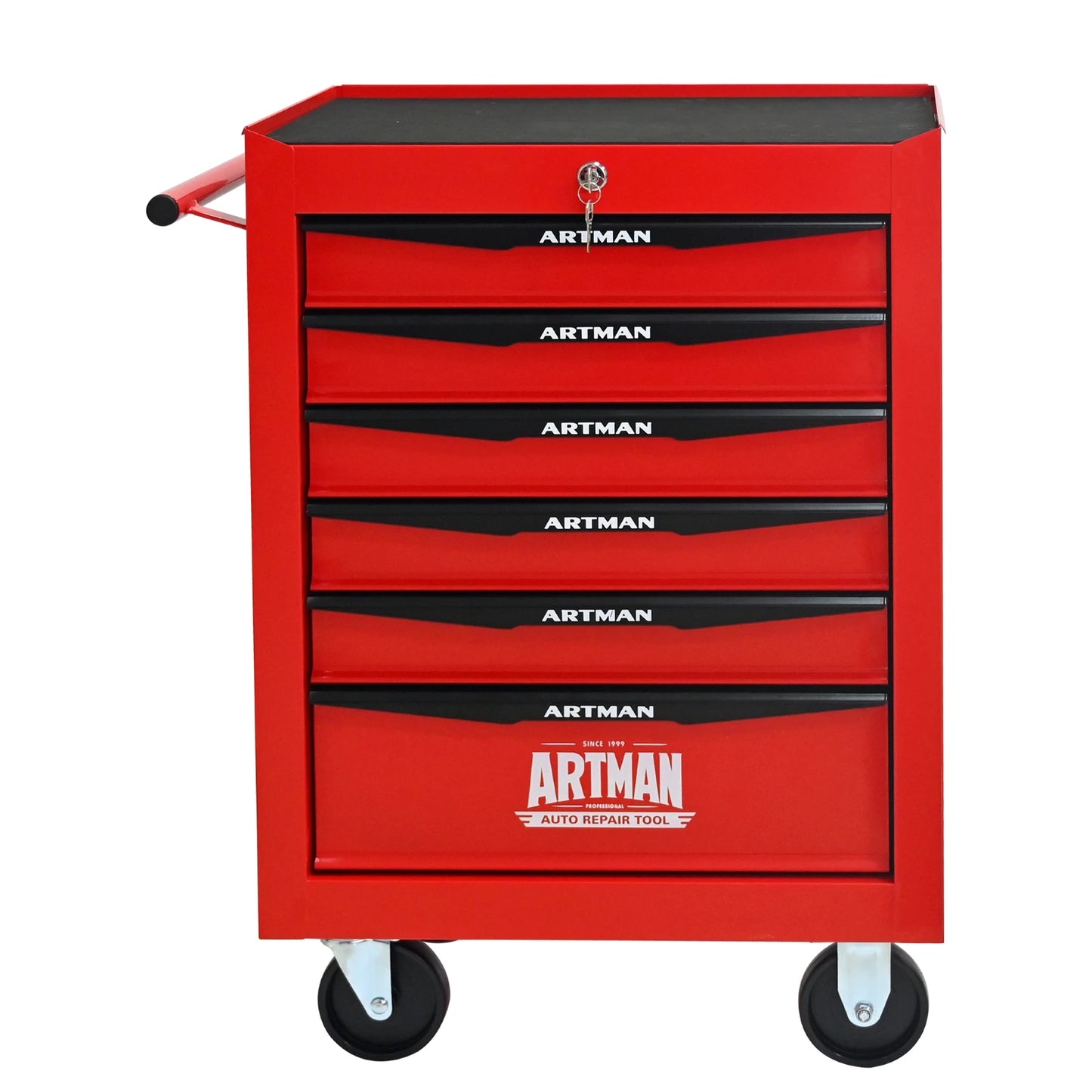 Rolling Metal Tool Chest with 6-Drawer