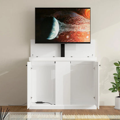 TV Stand, Lift Cabinet with Remote