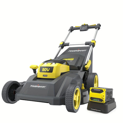 80V 26" Self-Propelled Lawn Mower, with Battery & Charger