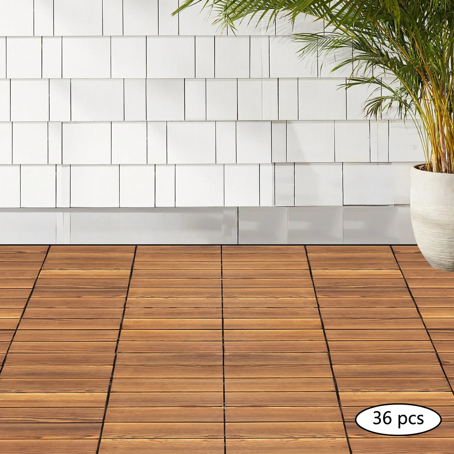 Wood Flooring Tiles Interlocking