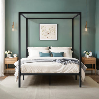 Canopy Bed Frame, 4-Poster