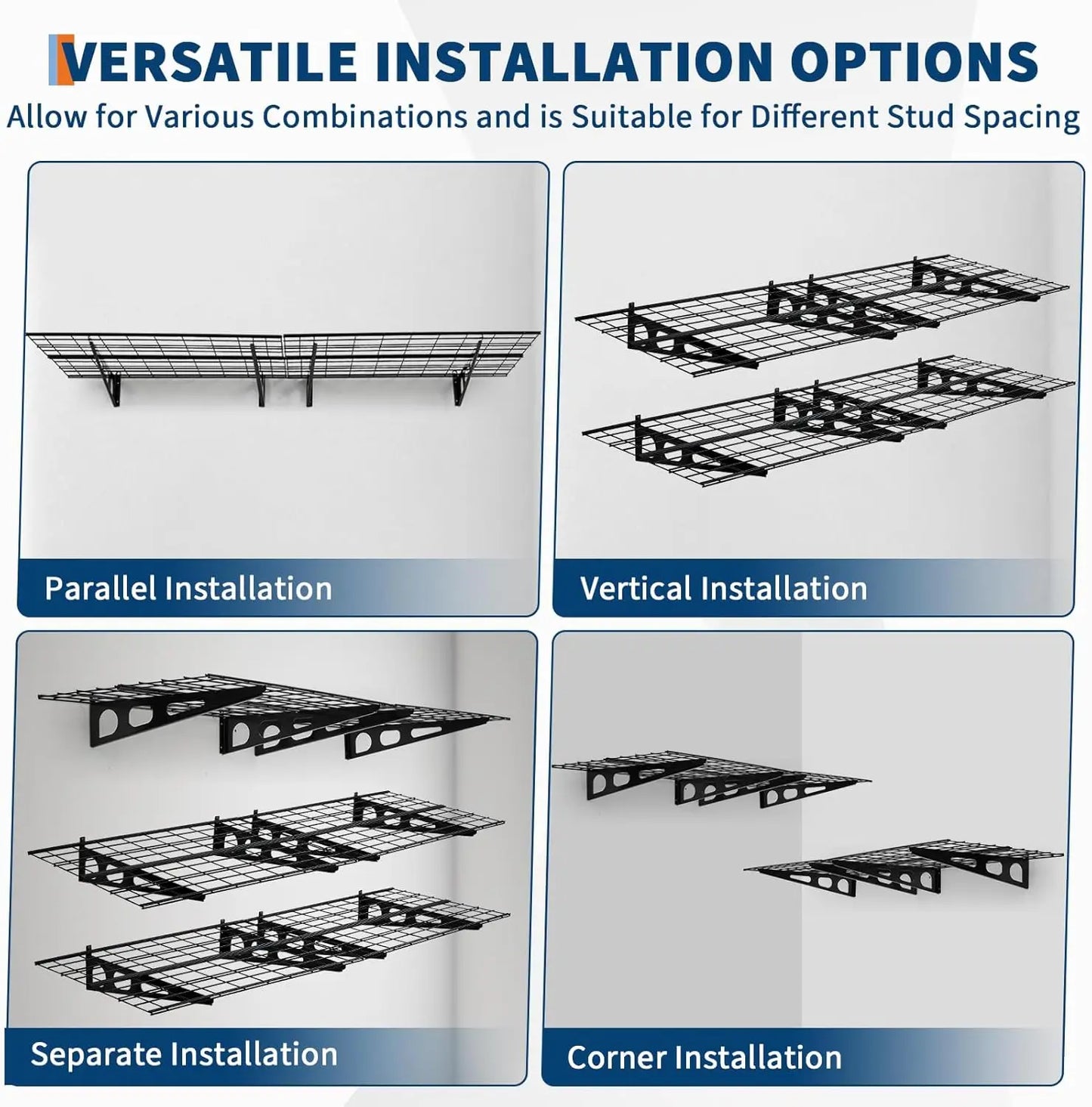 Garage Shelving Wall Mounted