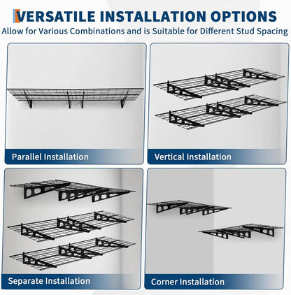 Garage Shelving Wall Mounted