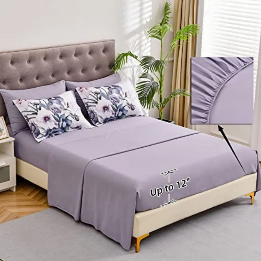 Floral Comforter Set 7 Pcs