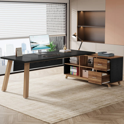 Executive, L-Shaped Desk