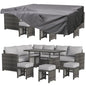 Outdoor Sofa Set, All Weather Wicker