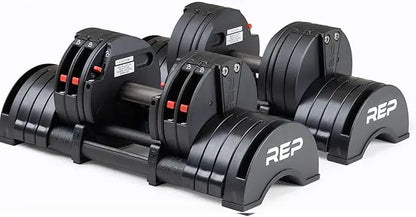 Adjustable Dumbbells, Multiple weight ranges 5-30, 5-40,5-50 and 5-60 lbs