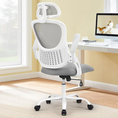 Office Chair, Ergonomic High-Back Mesh Rolling
