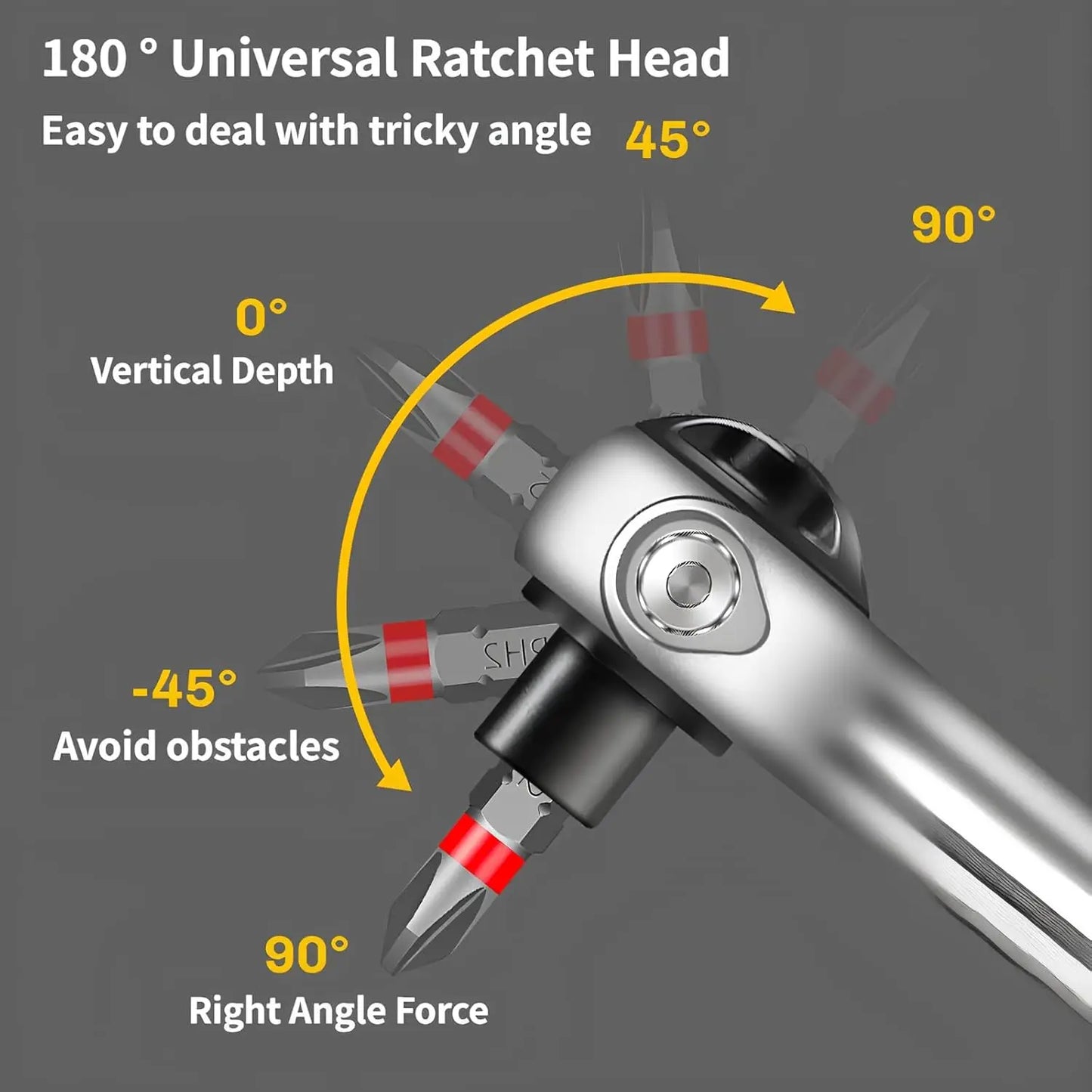 Magnetic screw driver set