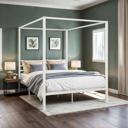 Canopy Bed Frame, 4-Poster