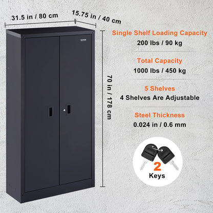 Metal Storage Cabinet Lockable