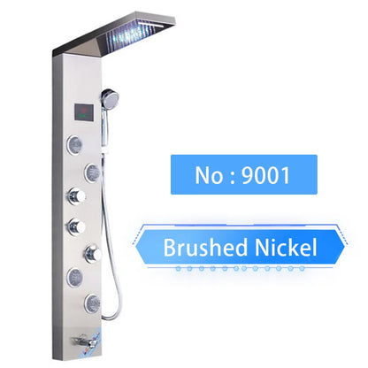 Shower Panel SPA Massage Jet Shower Waterfall Rain Shower