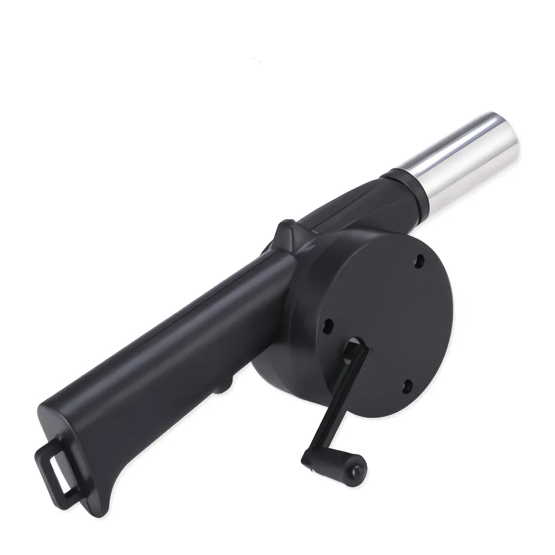 Hand-cranked Air Blower for BBQ Coals